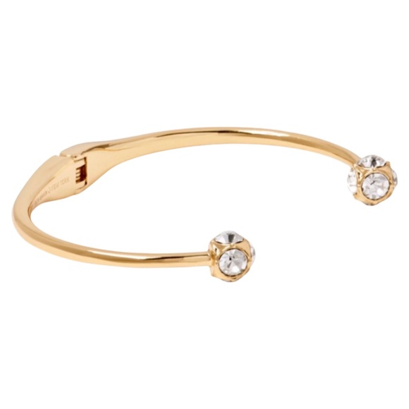 KATE SPADE • Gold Lady Marmalade Cuff Bracelet - Picture 3 of 6
